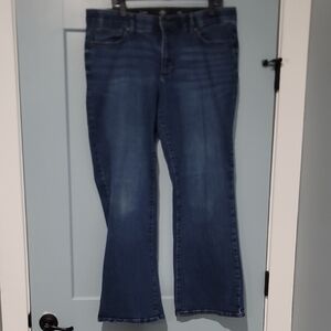 Stylish Blue Flare Women's Jeans